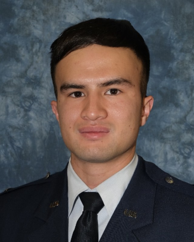 Robinson Risner Squadron alumni Left, U.S. Air Force officer